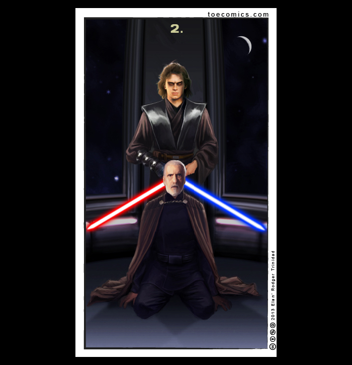 forræderi generation Udvej Star Wars Tarot: Two of Swords | Theory Of Everything Comics